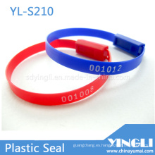 Sellos de seguridad de plástico para trabajos livianos de longitud fija (YL-S210)